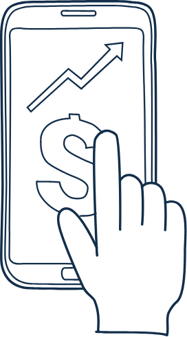 Mobile monitoring illustration